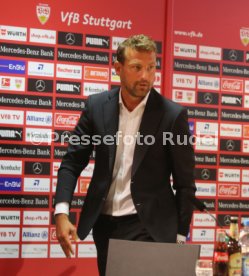 VfB Stuttgart Pressekonferenz Markus Weinzierl
