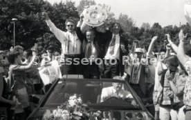 17.05.1992 VfB Stuttgart Meisterschaft Autokorso