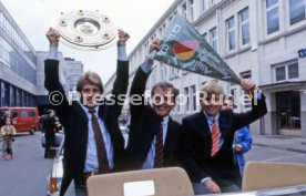 26.05.1984 VfB Stuttgart Meisterschaft 1984 Autokorso Bad Cannstatt