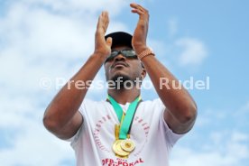 25.05.25 VfB Stuttgart Feier und Autokorso DFB-Pokal Sieg Stuttgart Schlossplatz