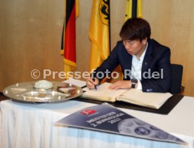 VfB Stuttgart Empfang Rathaus Meisterschaft 2. Bundesliga