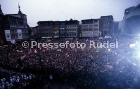 26.05.1984 VfB Stuttgart Meisterschaft 1984 Empfang Rathaus