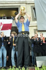 15.06.97 VfB Stuttgart Empfang am Rathaus DFB-Pokal Sieg 1997