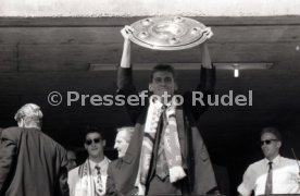 17.05.1992 VfB Stuttgart Meisterschaft Empfang im Stadion