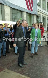 15.06.97 VfB Stuttgart Empfang am Rathaus DFB-Pokal Sieg 1997