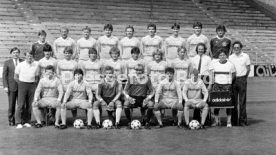 13.07.84 Karlsruher SC Fototermin 1984/1985