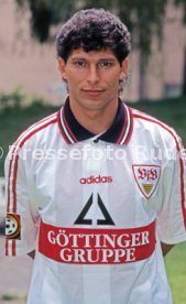 08.07.97 VfB Stuttgart Fototermin Saison 1997/1998
