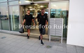 06.06.23 VfB Stuttgart Ankunft Flughafen Stuttgart