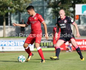 VfB Stuttgart Trainingslager Neustift 2017 Testspiel VfB Stuttgart - Huddersfield Town