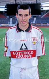08.07.97 VfB Stuttgart Fototermin Saison 1997/1998