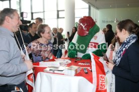 VfB Stuttgart Pressekonferenz fairplay Aktion