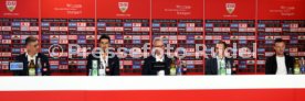 12.09.22 VfB Stuttgart PK Khedira, Lahm, Gentner