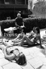 12.06.80 EM 1980 Italien DFB Quartier Trainingscamp Rom