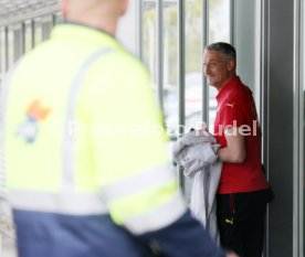 VfB Stuttgart Abflug Kurztrainingslager Mallorca am Flughafen Stuttgart