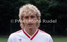25.07.86 VfB Stuttgart Fototermin 1986/1987