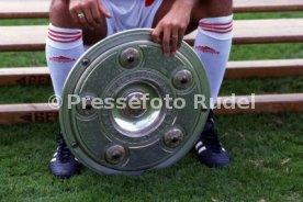 10.07.1992 VfB Stuttgart Fototermin Meisterschaft