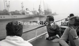 19.08.84 VfB Stuttgart Gerhard Mayer-Vorfelder Hafen Rotterdam