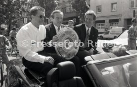 17.05.1992 VfB Stuttgart Meisterschaft Autokorso