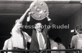 17.05.1992 VfB Stuttgart Meisterschaft Empfang im Stadion
