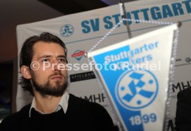 Stuttgarter Kickers Pressekonferenz Vorstellung Neuer Trainer