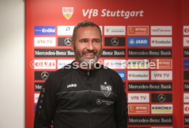 VFB Stuttgart PK Trainer Tim Walter