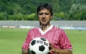 01.07.86 SC Freiburg Fototermin 1986/1987