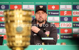 23.05.25 VfB Stuttgart Pressekonferenz DFB-Pokal Finale 2025 Berlin