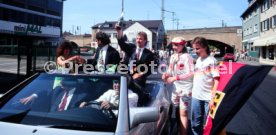 17.05.1992 VfB Stuttgart Meisterschaft Autokorso