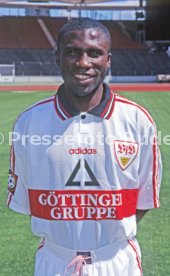 08.07.97 VfB Stuttgart Fototermin Saison 1997/1998