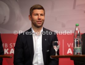 Pressekonferenz Er&ouml;ffnung VfB Stuttgart Akademie