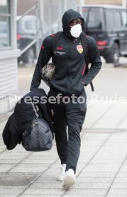 23.01.22 VfB Stuttgart Abflug Trainingslager Marbella
