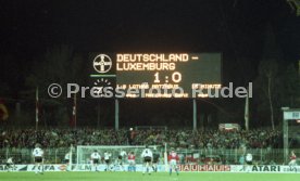 18.12.91 Deutschland - Luxemburg