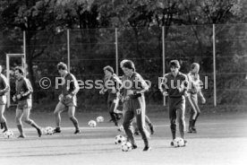 13.10.83 VfB Stuttgart Training