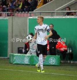 Fu&szlig;ball U 21 M&auml;nner EM-Qualifikation Deutschland-Irland