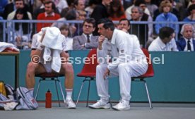 10.03.85 Tennis Davis Cup Deutschland - Spanien<