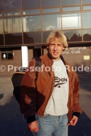 01.08.94 Tottenham Hotspurs J&uuml;rgen Klinsmann