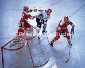 Olympia 1976 Eishockey BR Deutschland - Schweiz
