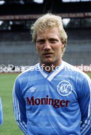 13.07.84 Karlsruher SC Fototermin 1984/1985