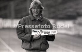 27.02.89 VfB Stuttgart J&uuml;rgen Klinsmann