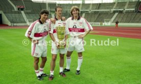 15.07.97 VfB Stuttgart Fototermin DFB-Pokal Sieger 1997