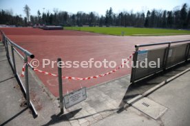 Stuttgarter Kickers ADM Sportpark gesperrt Corona Virus