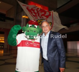 Sonderaustellung 125 Jahre VfB Stuttgart Mercedes-Benz Museum Feierstunde