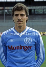 13.07.84 Karlsruher SC Fototermin 1984/1985
