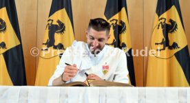 25.05.25 VfB Stuttgart Empfang Rathaus DFB-Pokal Sieg