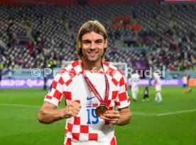 Fu&szlig;ball-WM 2022 Spiel um Platz 3: Kroatien - Marokko