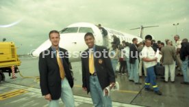 13.06.97 VfB Stuttgart Abflug Berlin DFB-Pokal Finale 1997