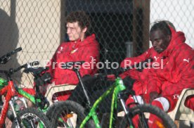 VfB Stuttgart Trainingslager La Manga 2018 Testspiel VfB Stuttgart - KV Oostende