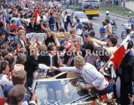 26.05.1984 VfB Stuttgart Meisterschaft 1984 Autokorso Bad Cannstatt
