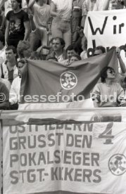 DFB-Pokal Finale 1987 Hamburger SV - Stuttgarter Kickers