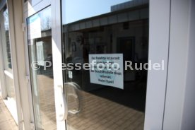 Stuttgarter Kickers ADM Sportpark gesperrt Corona Virus